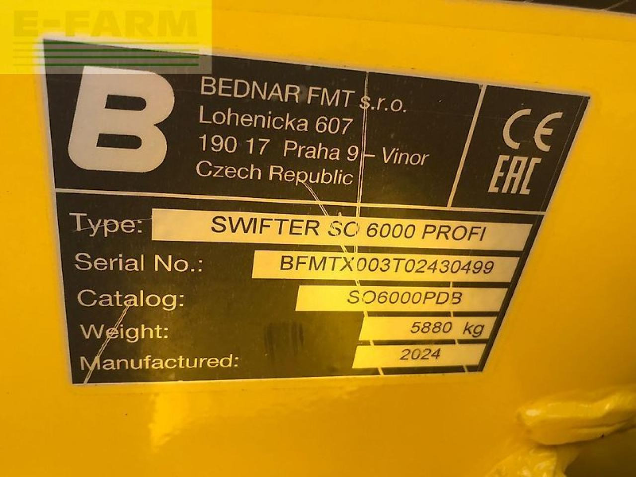 Комбинирана сеялка Bednar swifter so 6000 profi: снимка 6 Комбинирана сеялка Bednar swifter so 6000 profi: снимка 6