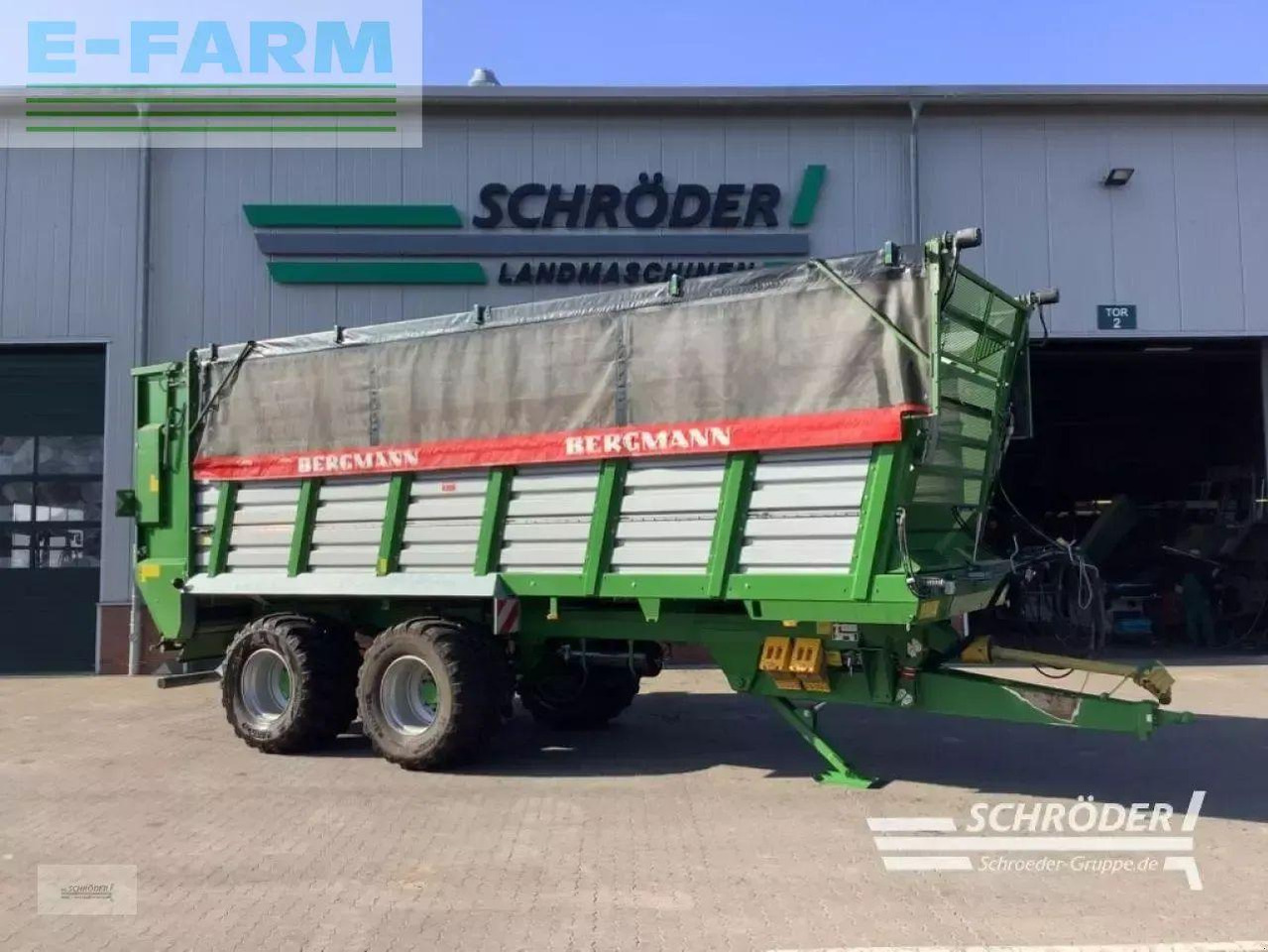 Bergmann htw 45 s - Селскостопанско ремарке самосвал: снимка 1 Bergmann htw 45 s - Селскостопанско ремарке самосвал: снимка 1