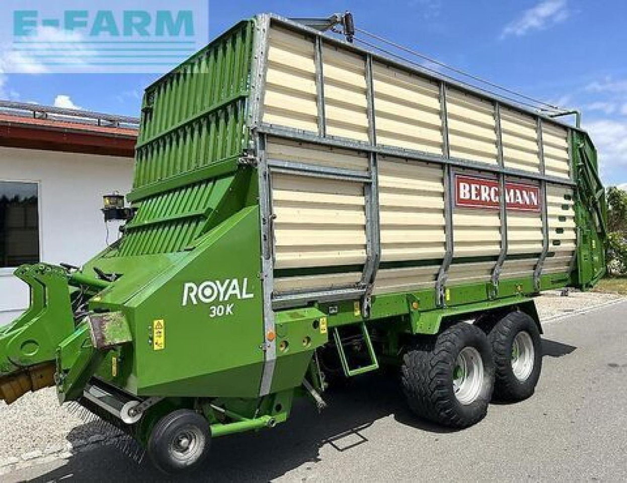 Bergmann royal 30 k mit großem fahrwerk und 16.000 kg zul - Селскостопанско ремарке самосвал: снимка 1 Bergmann royal 30 k mit großem fahrwerk und 16.000 kg zul - Селскостопанско ремарке самосвал: снимка 1