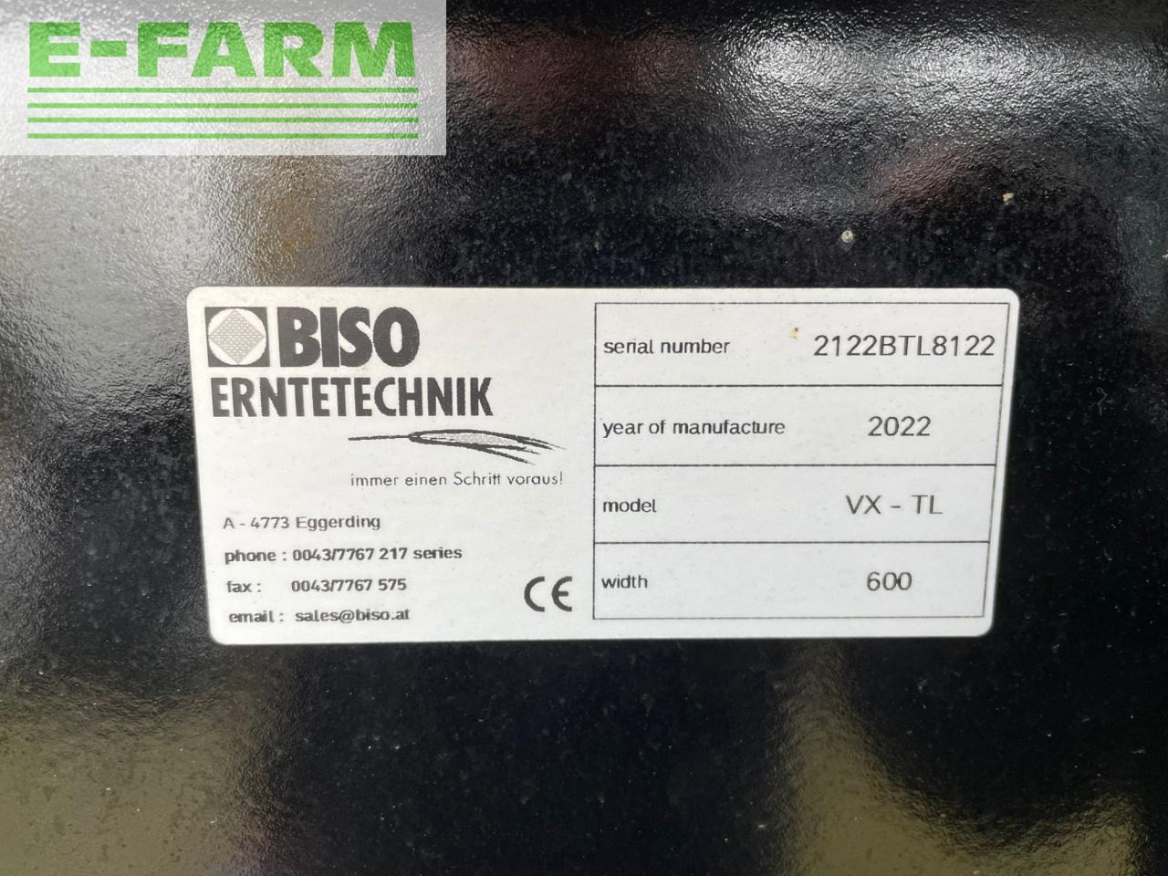 Хедер Biso VX Crop Ranger Trendline light 600: снимка 10