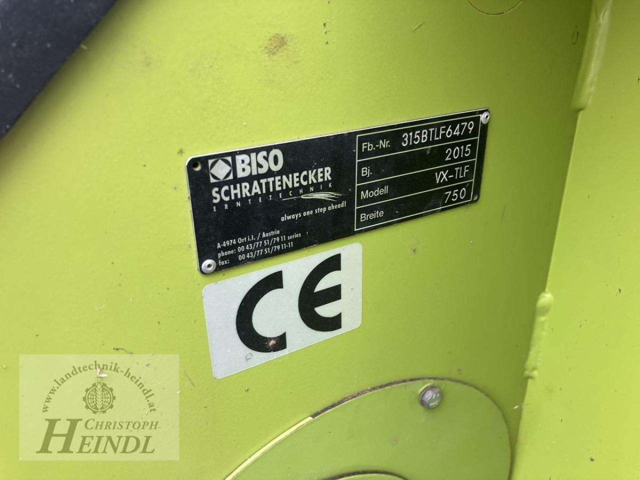 Хедер Biso vx 750 crop ranger: снимка 9
