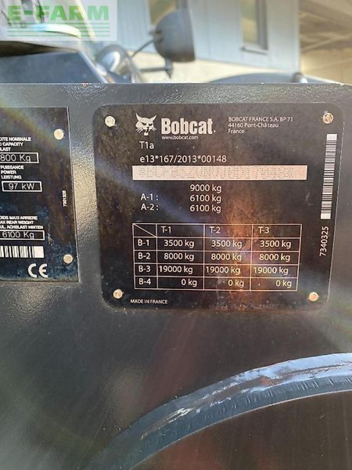 Телескопичен товарач Bobcat tl 38.70 hf mit nur 2600 stunden, inkl. 3 werkzeugen: снимка 16