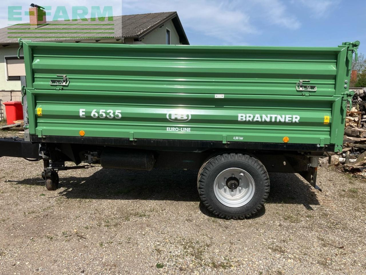 Brantner E 6535 Euro-Line - Селскостопанско ремарке самосвал: снимка 5 Brantner E 6535 Euro-Line - Селскостопанско ремарке самосвал: снимка 5