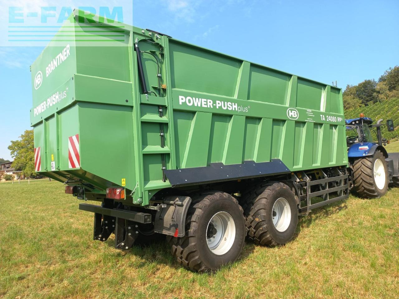 Brantner powerpush 24080 + - Селскостопанско ремарке самосвал: снимка 2 Brantner powerpush 24080 + - Селскостопанско ремарке самосвал: снимка 2