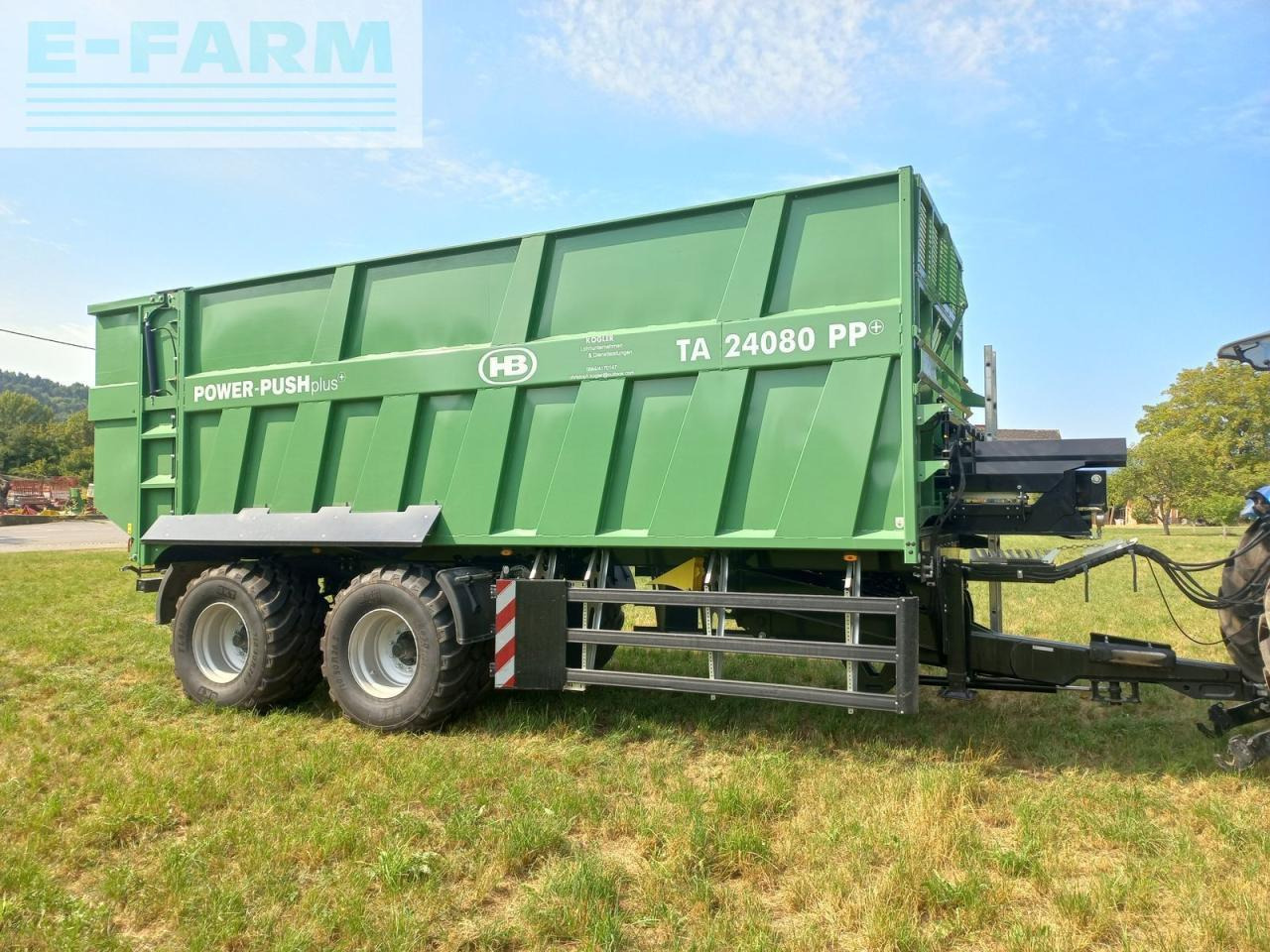 Brantner powerpush 24080 + - Селскостопанско ремарке самосвал: снимка 1 Brantner powerpush 24080 + - Селскостопанско ремарке самосвал: снимка 1