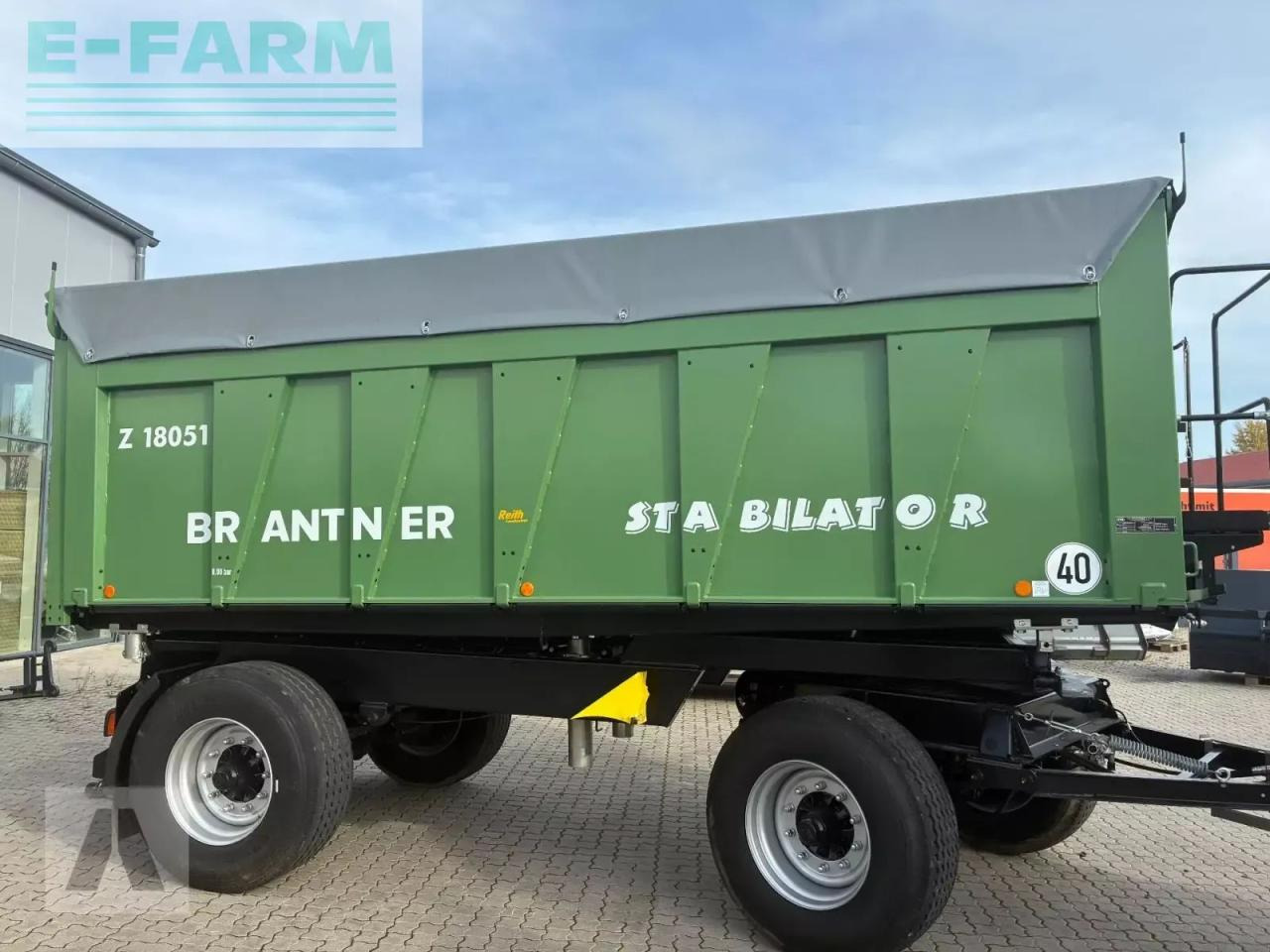 Brantner z 18050 xxl stabilator - Селскостопанско ремарке самосвал: снимка 4 Brantner z 18050 xxl stabilator - Селскостопанско ремарке самосвал: снимка 4