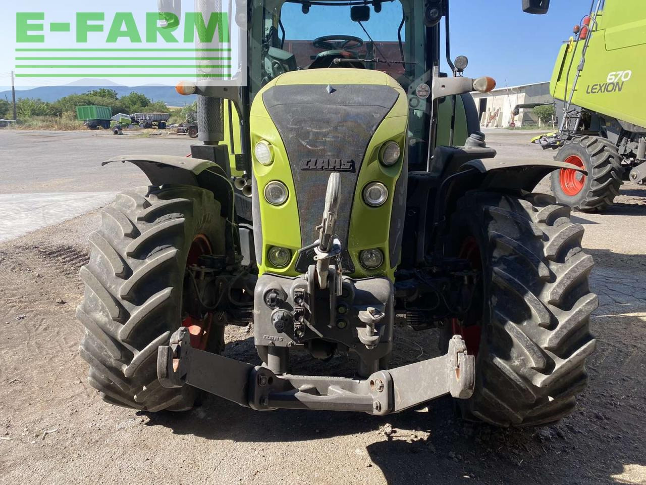 CLAAS ARION 550 CMATIC CMATIC - Трактор: снимка 2 CLAAS ARION 550 CMATIC CMATIC - Трактор: снимка 2