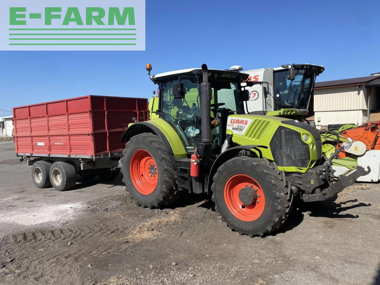 CLAAS ARION 550 CMATIC CMATIC - Трактор: снимка 3 CLAAS ARION 550 CMATIC CMATIC - Трактор: снимка 3
