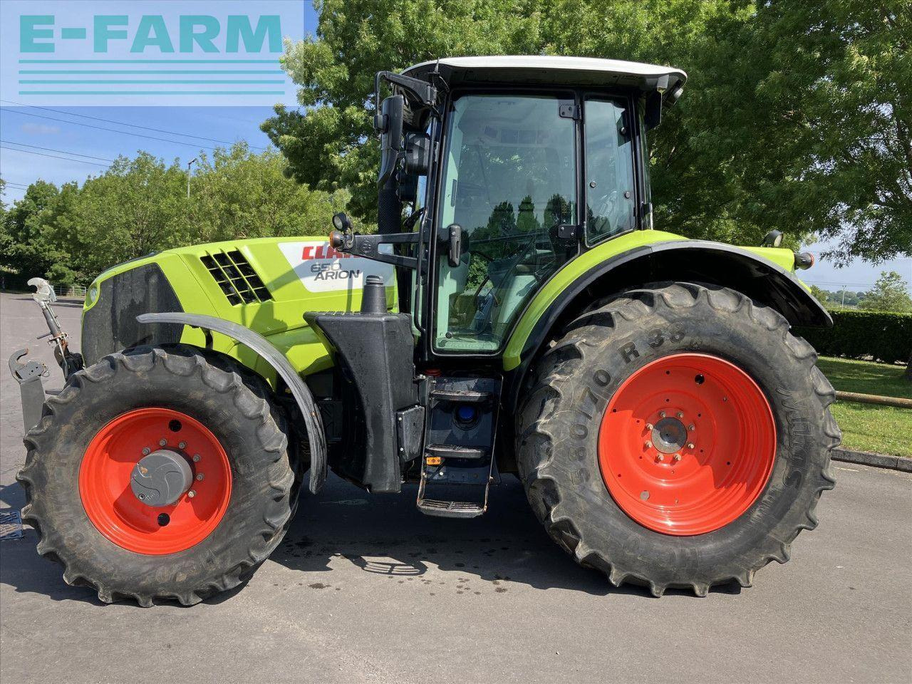 CLAAS ARION 650 CIS CIS - Трактор: снимка 2 CLAAS ARION 650 CIS CIS - Трактор: снимка 2