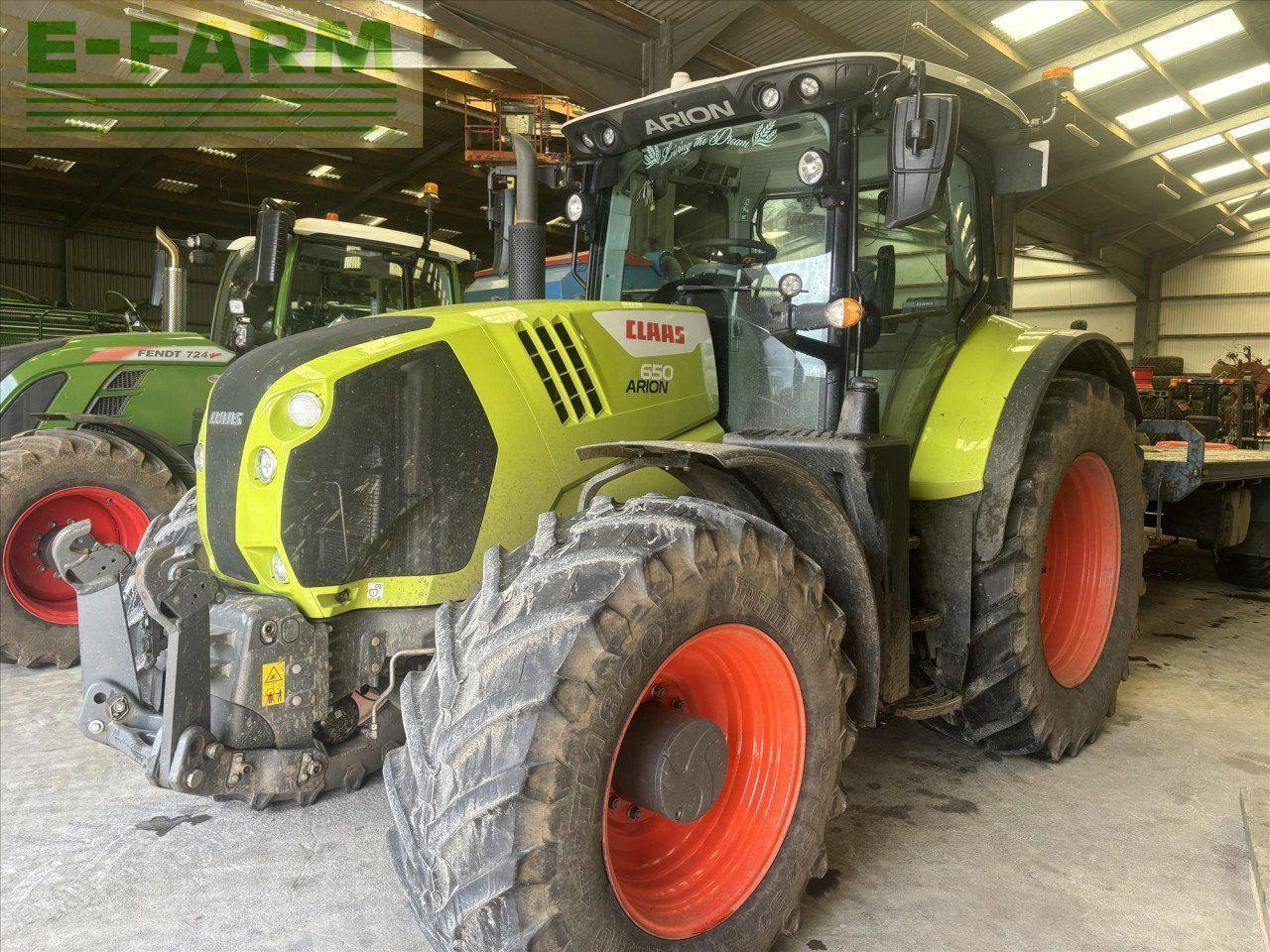 CLAAS ARION 650 - Трактор: снимка 1 CLAAS ARION 650 - Трактор: снимка 1