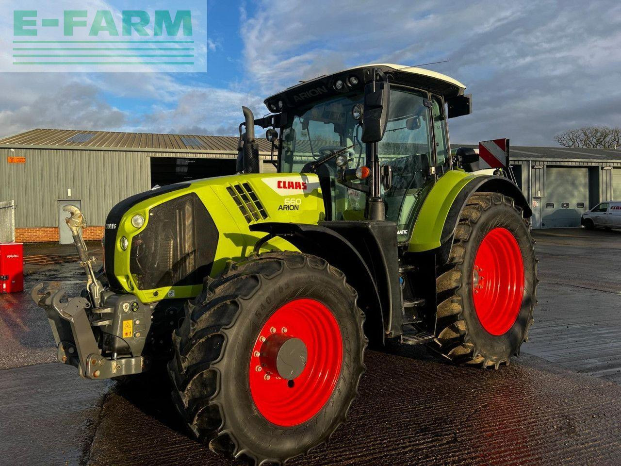 CLAAS ARION 660 - Трактор: снимка 1 CLAAS ARION 660 - Трактор: снимка 1