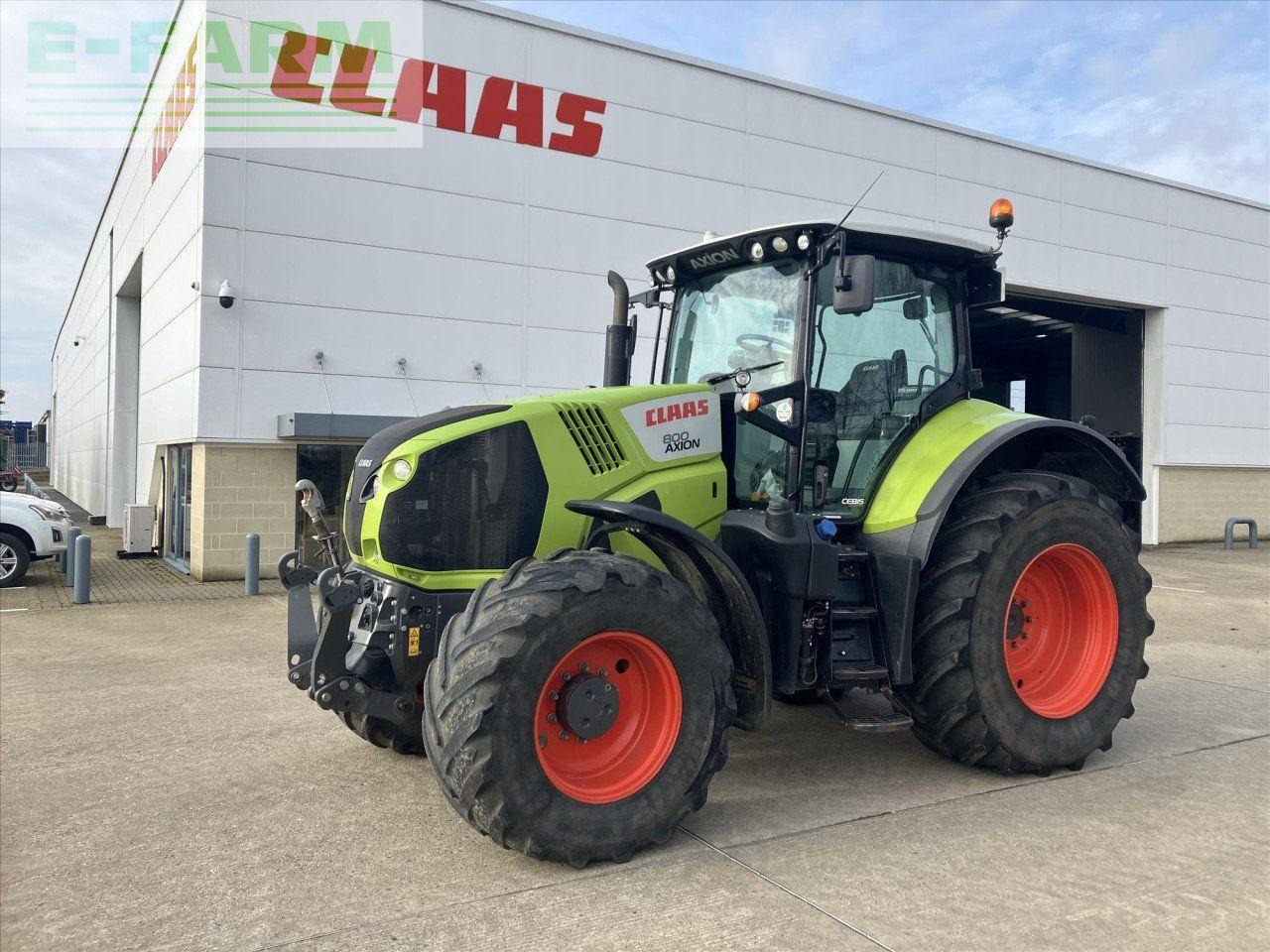 CLAAS AXION 800 - Трактор: снимка 1 CLAAS AXION 800 - Трактор: снимка 1