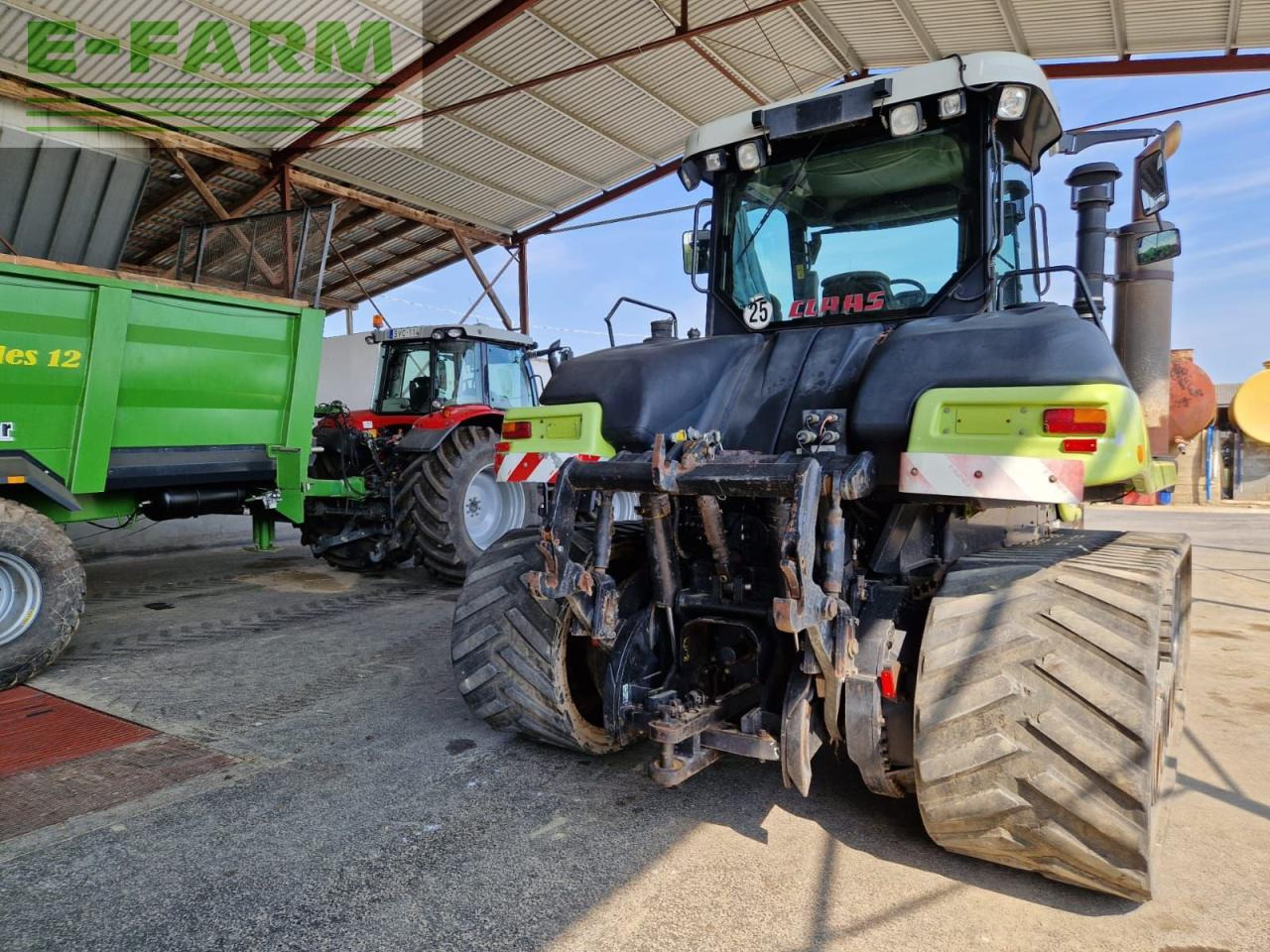 CLAAS Cat Challenger 75E - Верижен трактор: снимка 2 CLAAS Cat Challenger 75E - Верижен трактор: снимка 2