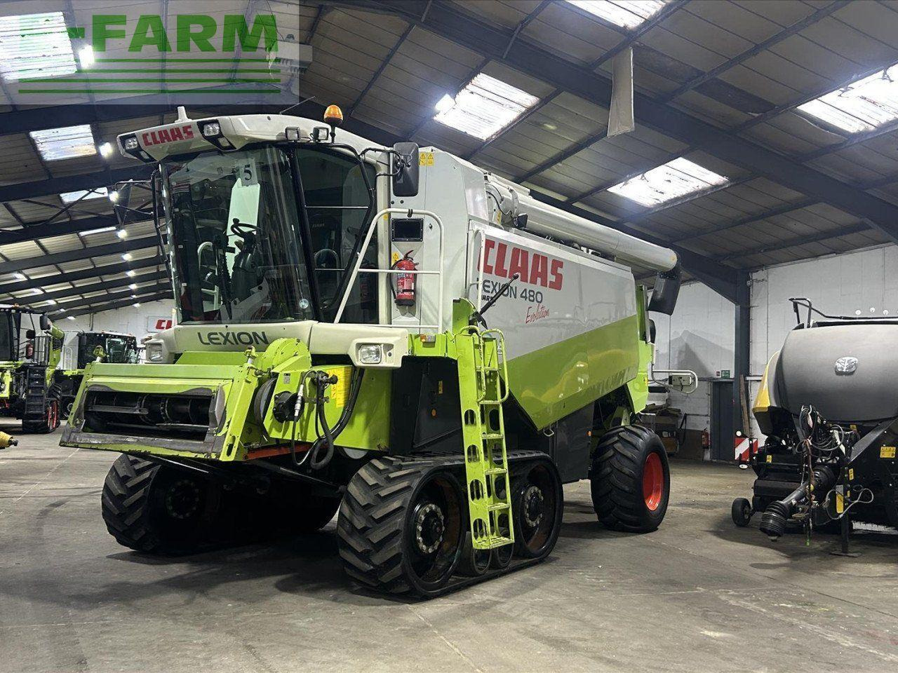 CLAAS LEXION 480 EVOLUTION TT - Зърнокомбайн: снимка 2 CLAAS LEXION 480 EVOLUTION TT - Зърнокомбайн: снимка 2