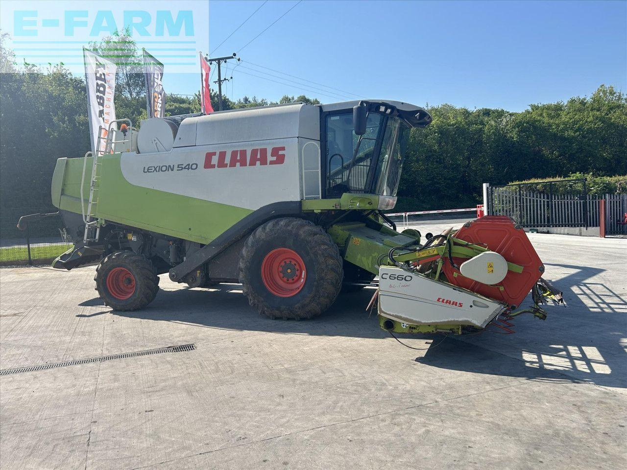 CLAAS LEXION 540 - Зърнокомбайн: снимка 1 CLAAS LEXION 540 - Зърнокомбайн: снимка 1