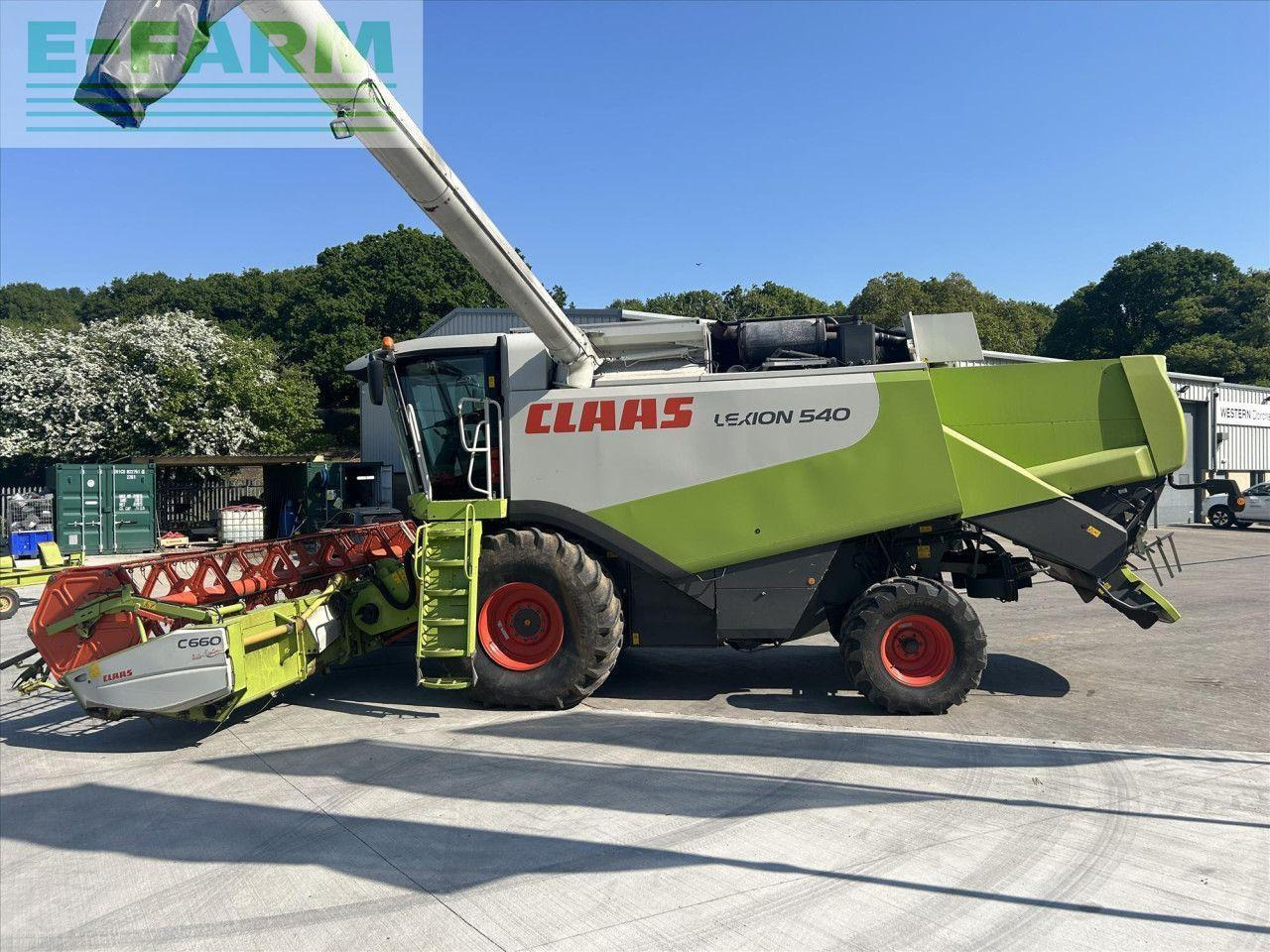 CLAAS LEXION 540 - Зърнокомбайн: снимка 3 CLAAS LEXION 540 - Зърнокомбайн: снимка 3