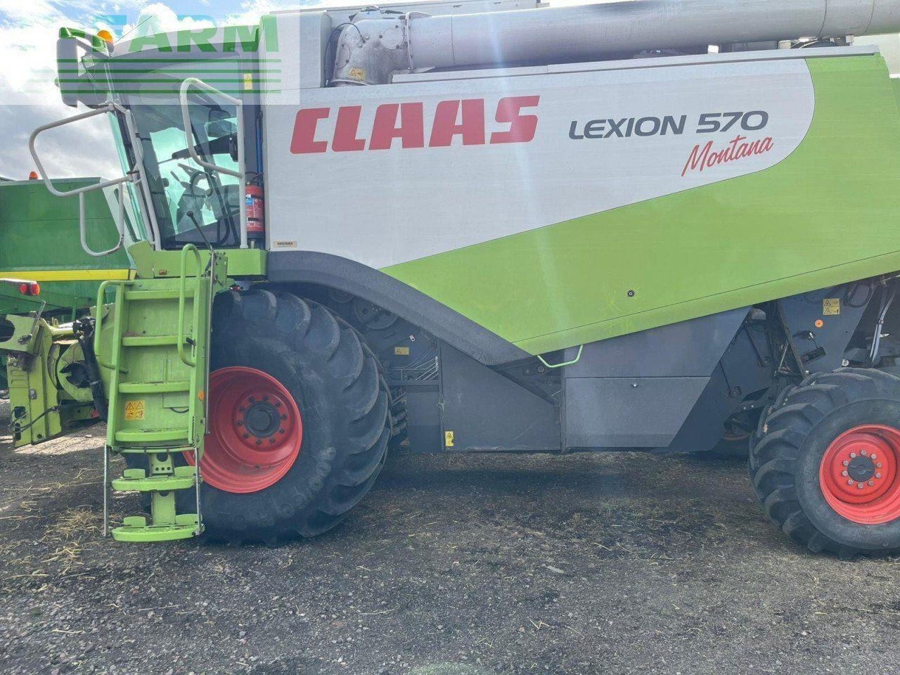 CLAAS LEXION 570 MONTANA - Зърнокомбайн: снимка 2 CLAAS LEXION 570 MONTANA - Зърнокомбайн: снимка 2
