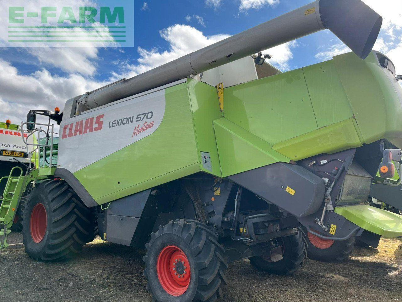 CLAAS LEXION 570 MONTANA - Зърнокомбайн: снимка 3 CLAAS LEXION 570 MONTANA - Зърнокомбайн: снимка 3
