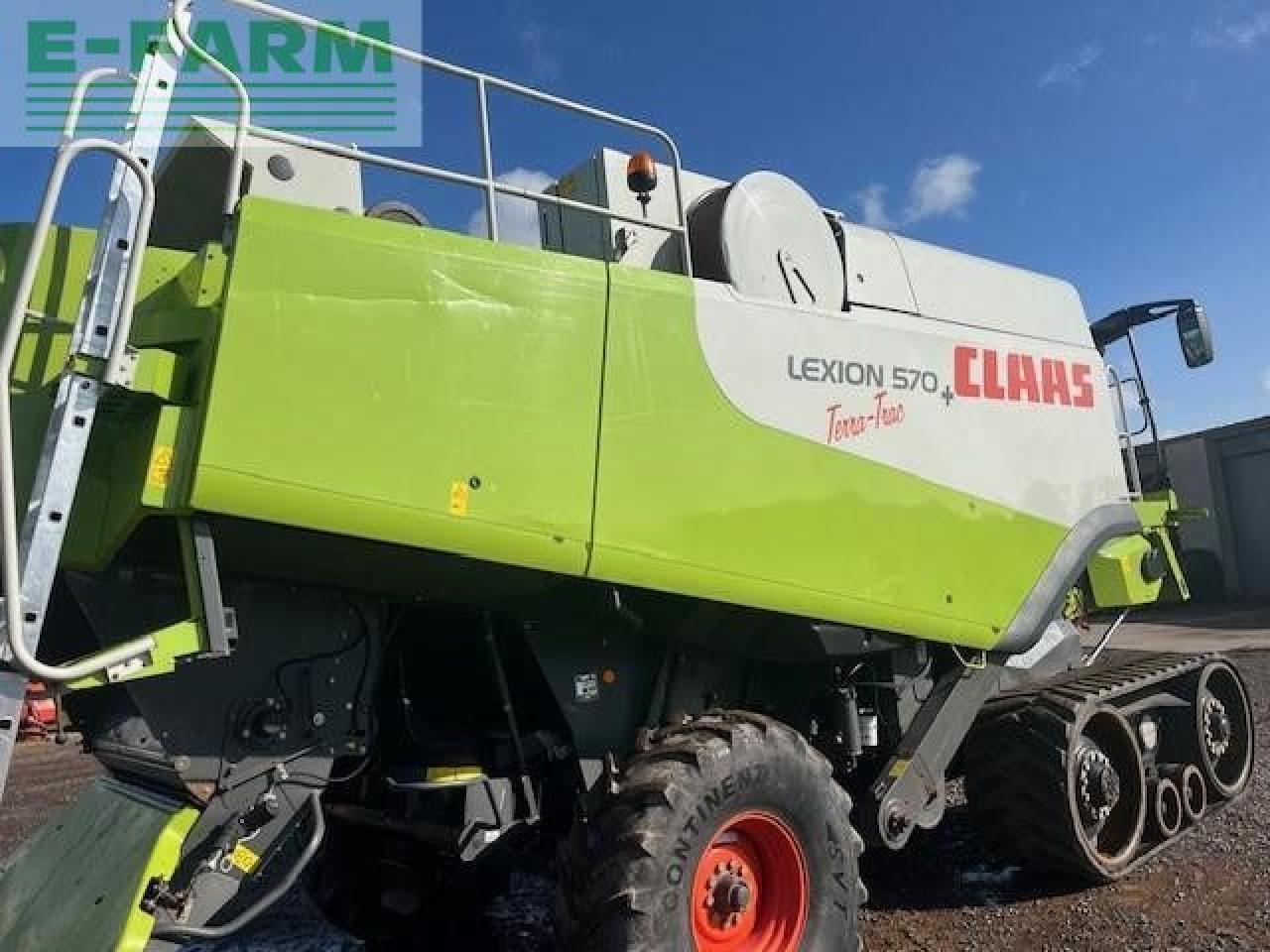 CLAAS LEXION 570 TT - Зърнокомбайн: снимка 3 CLAAS LEXION 570 TT - Зърнокомбайн: снимка 3