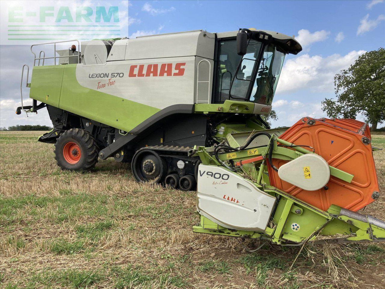 CLAAS LEXION 570 TT - Зърнокомбайн: снимка 2 CLAAS LEXION 570 TT - Зърнокомбайн: снимка 2
