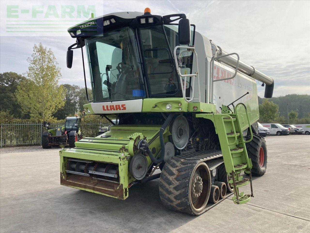 CLAAS LEXION 580+ TT - Зърнокомбайн: снимка 2 CLAAS LEXION 580+ TT - Зърнокомбайн: снимка 2