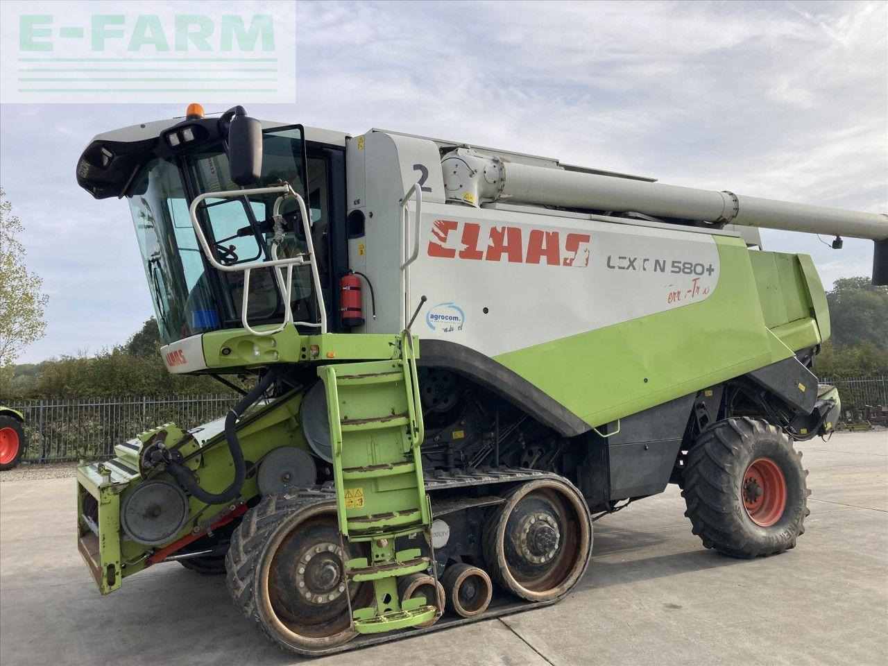 CLAAS LEXION 580+ TT - Зърнокомбайн: снимка 1 CLAAS LEXION 580+ TT - Зърнокомбайн: снимка 1