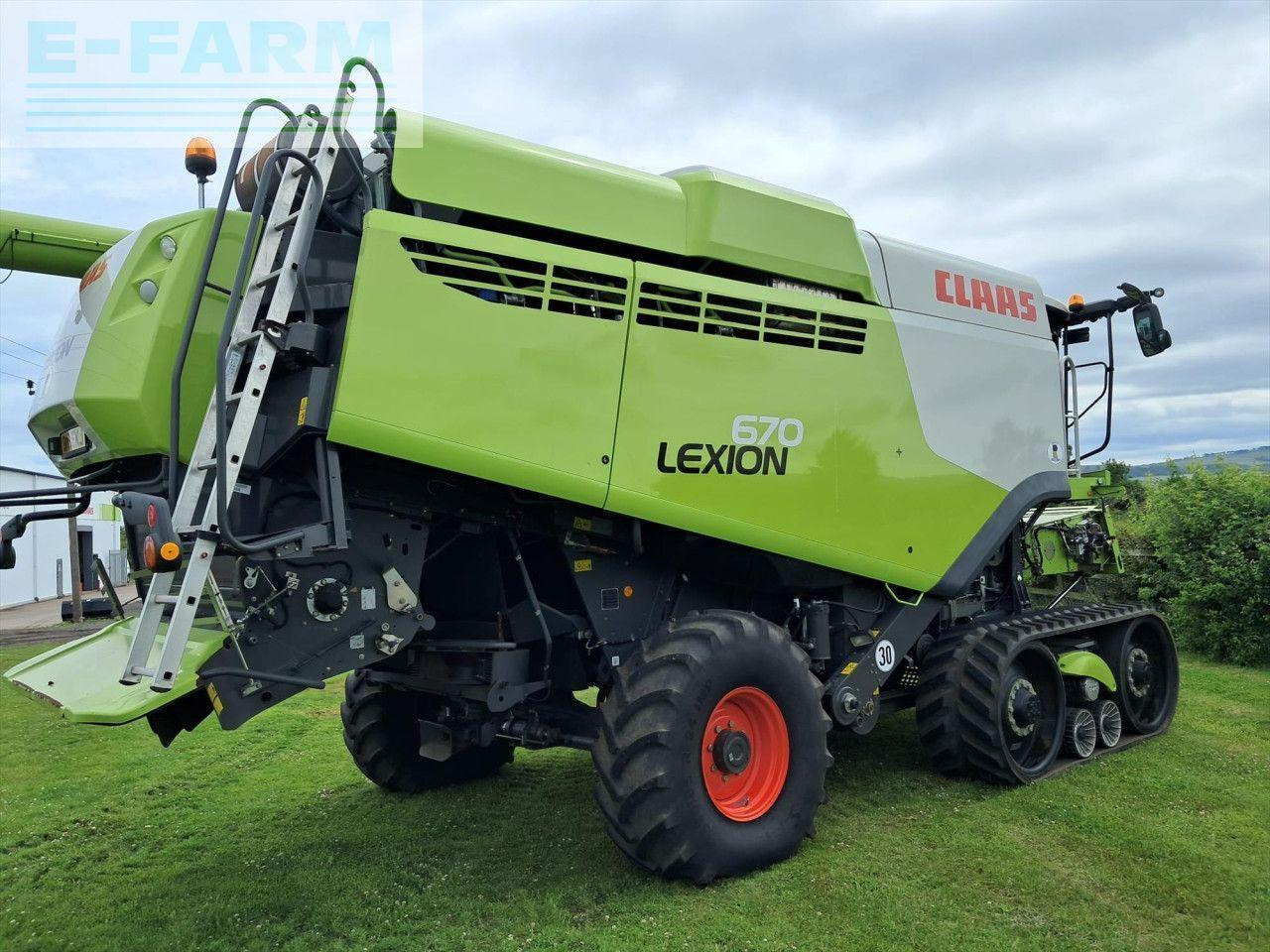 CLAAS LEXION 670TT - Зърнокомбайн: снимка 1 CLAAS LEXION 670TT - Зърнокомбайн: снимка 1