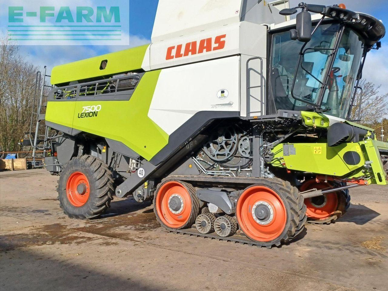 CLAAS LEXION 7500 TT - Зърнокомбайн: снимка 1 CLAAS LEXION 7500 TT - Зърнокомбайн: снимка 1