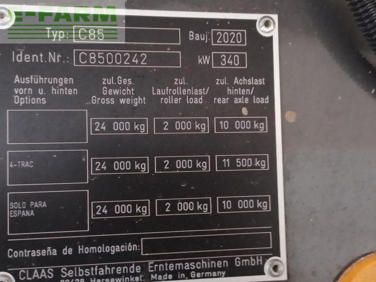 CLAAS LEXION 7500 TT - Зърнокомбайн: снимка 5 CLAAS LEXION 7500 TT - Зърнокомбайн: снимка 5