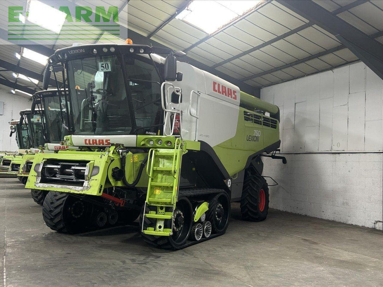 CLAAS LEXION 760 TT - Зърнокомбайн: снимка 1 CLAAS LEXION 760 TT - Зърнокомбайн: снимка 1