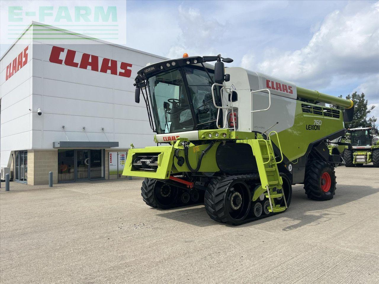 CLAAS LEXION 760 TT - Зърнокомбайн: снимка 1 CLAAS LEXION 760 TT - Зърнокомбайн: снимка 1