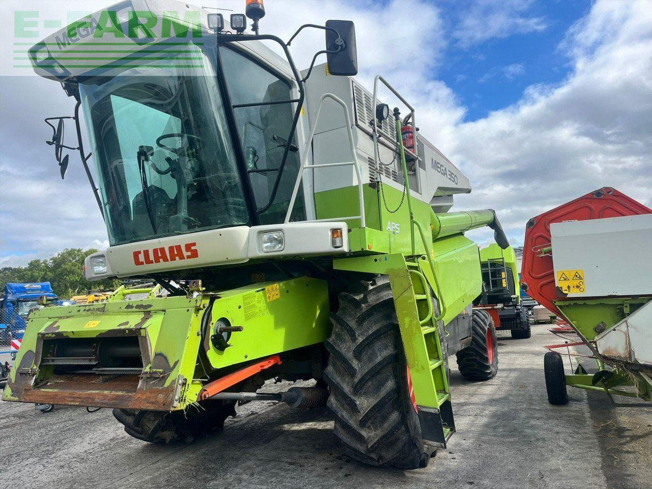 CLAAS MEGA 350 - Зърнокомбайн: снимка 1 CLAAS MEGA 350 - Зърнокомбайн: снимка 1