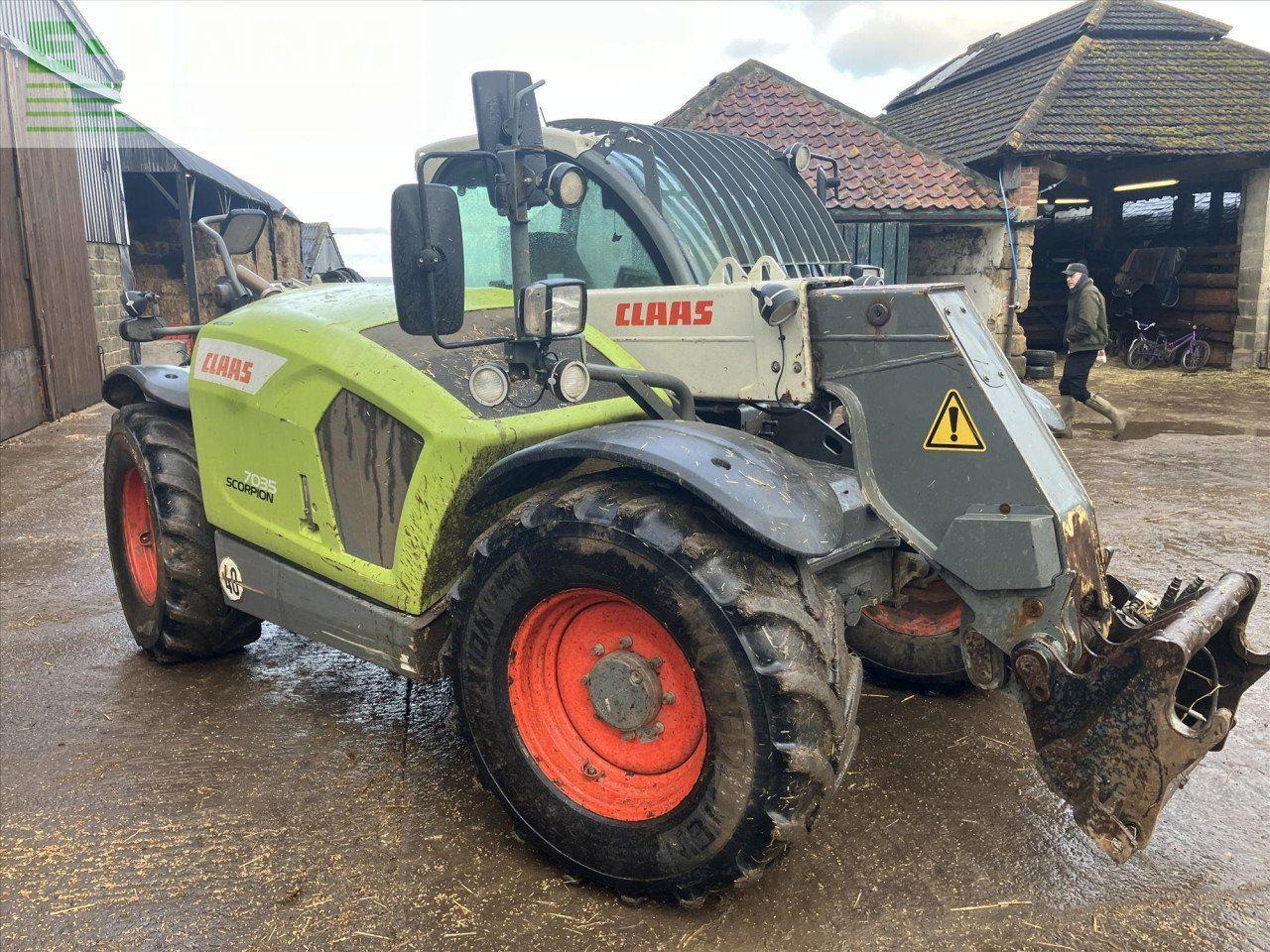 CLAAS SCORPION 7035 - Телескопичен товарач: снимка 2 CLAAS SCORPION 7035 - Телескопичен товарач: снимка 2
