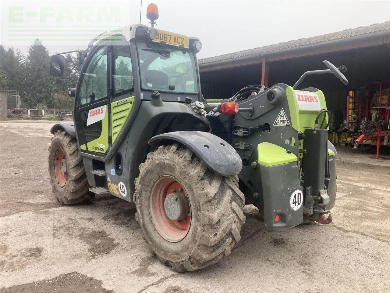 CLAAS SCORPION 7055 - Телескопичен товарач: снимка 5 CLAAS SCORPION 7055 - Телескопичен товарач: снимка 5