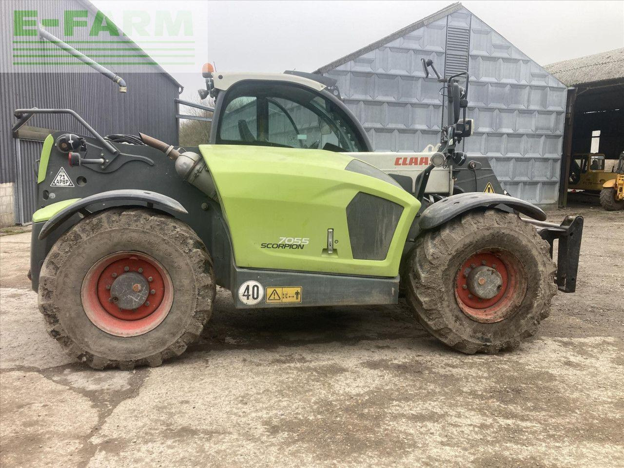 CLAAS SCORPION 7055 - Телескопичен товарач: снимка 2 CLAAS SCORPION 7055 - Телескопичен товарач: снимка 2