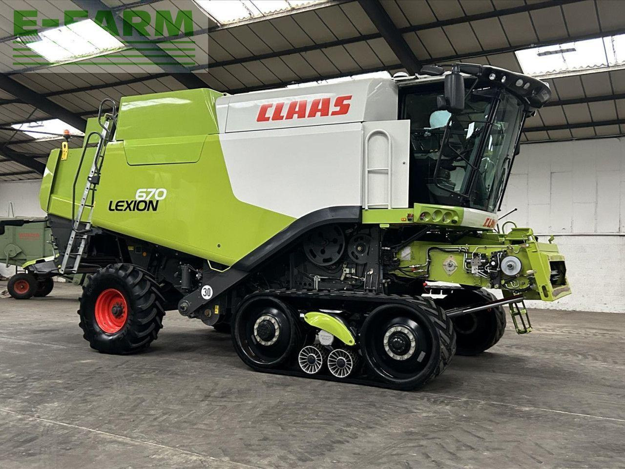CLAAS USED 2016 LEXION 670TT C/W V770 VARIO CUTTERBAR (52804100) - Зърнокомбайн: снимка 4 CLAAS USED 2016 LEXION 670TT C/W V770 VARIO CUTTERBAR (52804100) - Зърнокомбайн: снимка 4