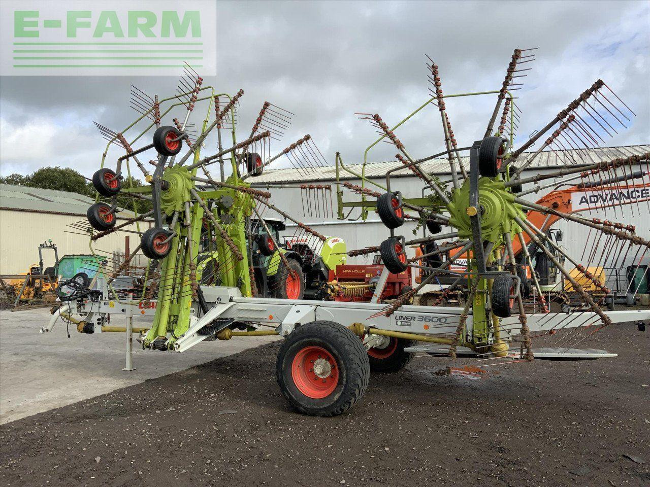 CLAAS USED LINER 3600 - Гребло/ Сенообръщачка: снимка 4 CLAAS USED LINER 3600 - Гребло/ Сенообръщачка: снимка 4
