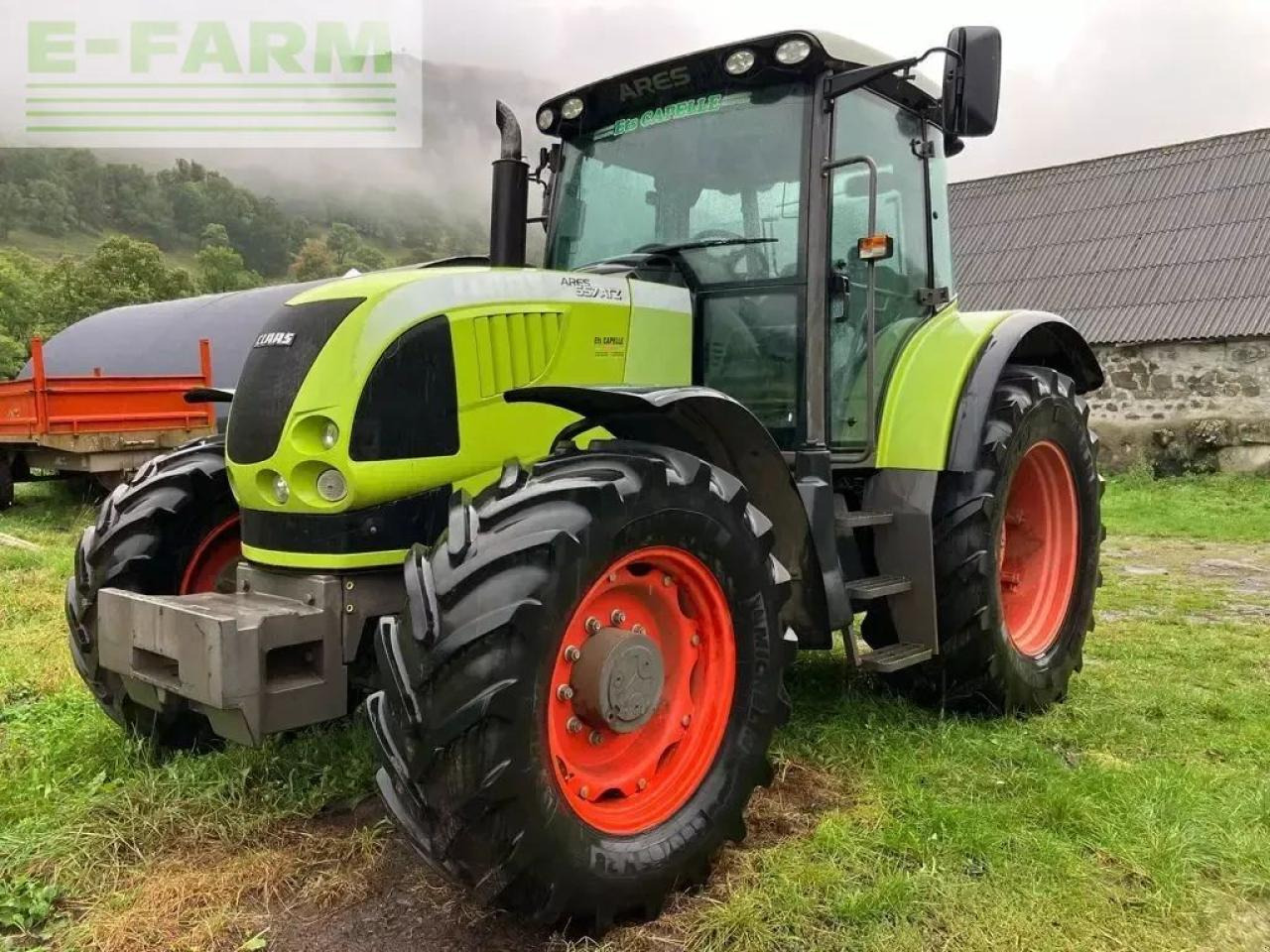 CLAAS ares 657 atz ATZ - Трактор: снимка 1 CLAAS ares 657 atz ATZ - Трактор: снимка 1