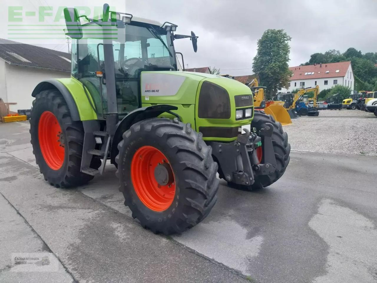 CLAAS ares 816 rz RZ - Трактор: снимка 4 CLAAS ares 816 rz RZ - Трактор: снимка 4