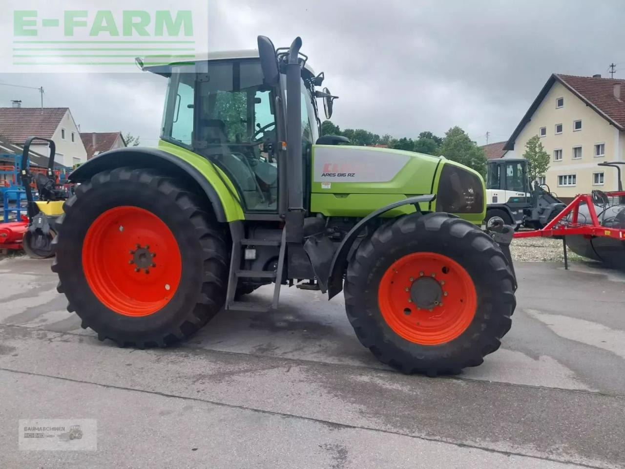 CLAAS ares 816 rz RZ - Трактор: снимка 5 CLAAS ares 816 rz RZ - Трактор: снимка 5
