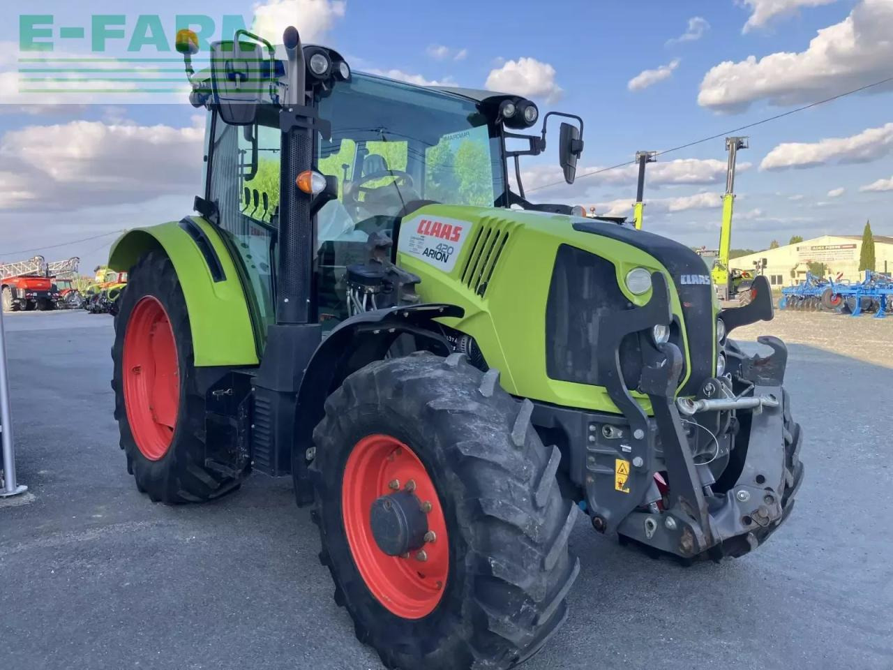 CLAAS arion 420 panoramic + batis - Трактор: снимка 5 CLAAS arion 420 panoramic + batis - Трактор: снимка 5
