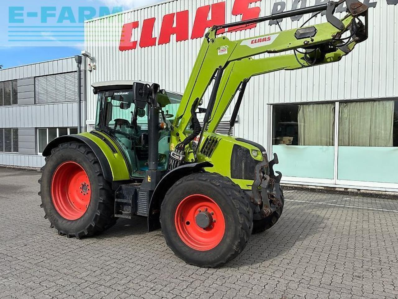 CLAAS arion 450 cis panoramic mit fl 120 c und fkh CIS - Трактор: снимка 2 CLAAS arion 450 cis panoramic mit fl 120 c und fkh CIS - Трактор: снимка 2