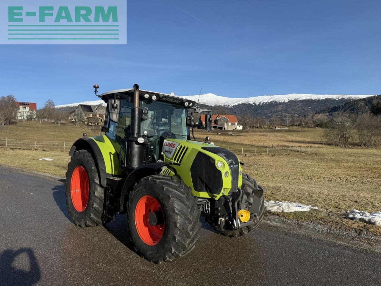 CLAAS arion 530 cebis cmatic CMATIC CEBIS - Трактор: снимка 1 CLAAS arion 530 cebis cmatic CMATIC CEBIS - Трактор: снимка 1