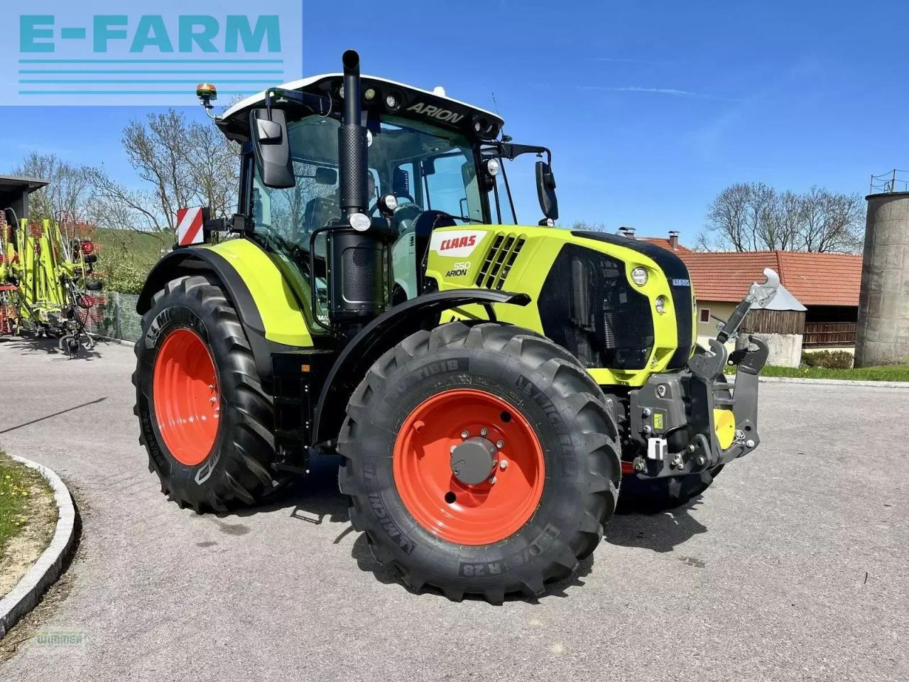 CLAAS arion 550 cmatic cbis / stufenlos (arion 500) CMATIC CEBIS - Трактор: снимка 2 CLAAS arion 550 cmatic cbis / stufenlos (arion 500) CMATIC CEBIS - Трактор: снимка 2