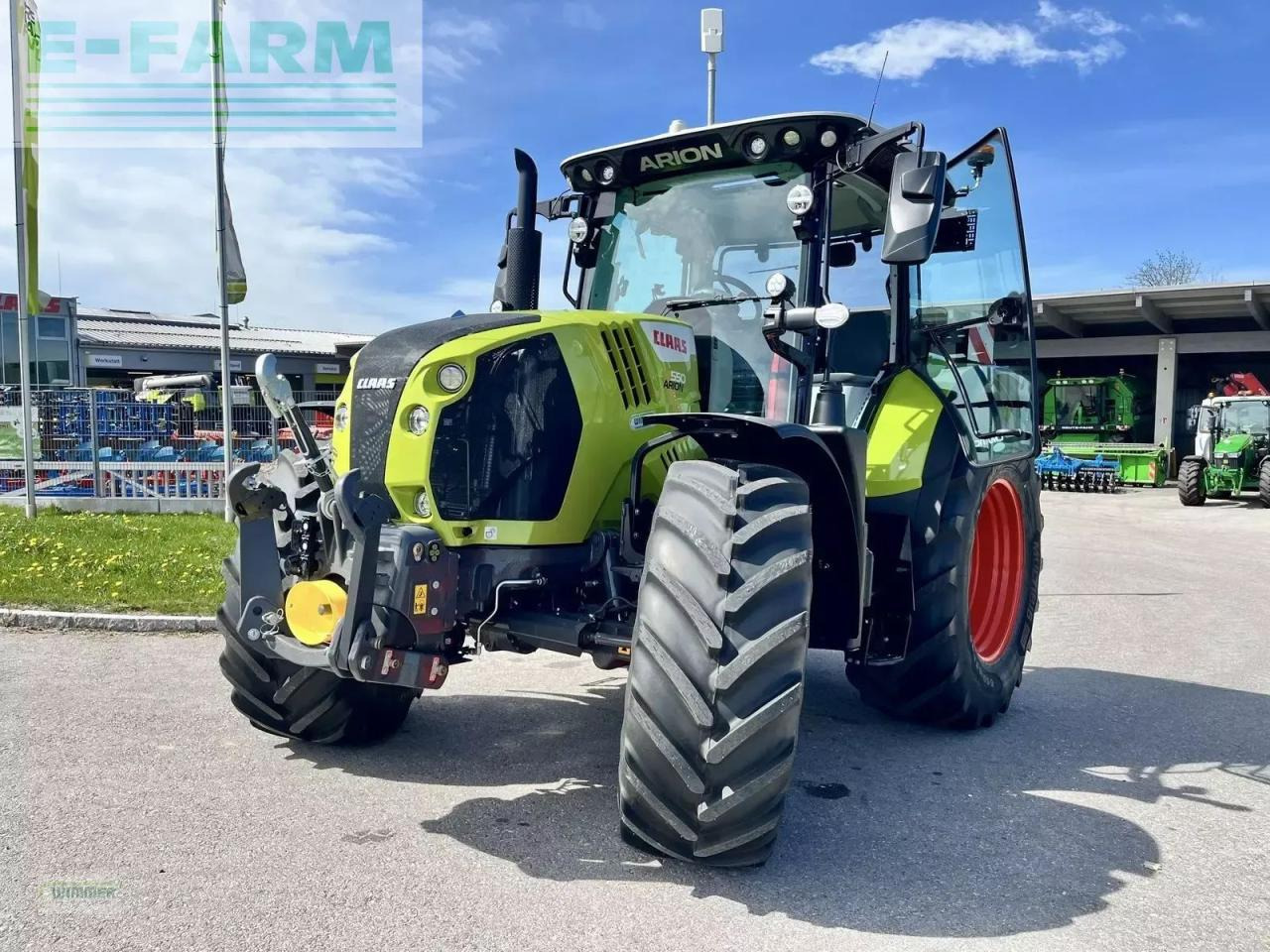 CLAAS arion 550 cmatic cbis / stufenlos (arion 500) CMATIC CEBIS - Трактор: снимка 4 CLAAS arion 550 cmatic cbis / stufenlos (arion 500) CMATIC CEBIS - Трактор: снимка 4