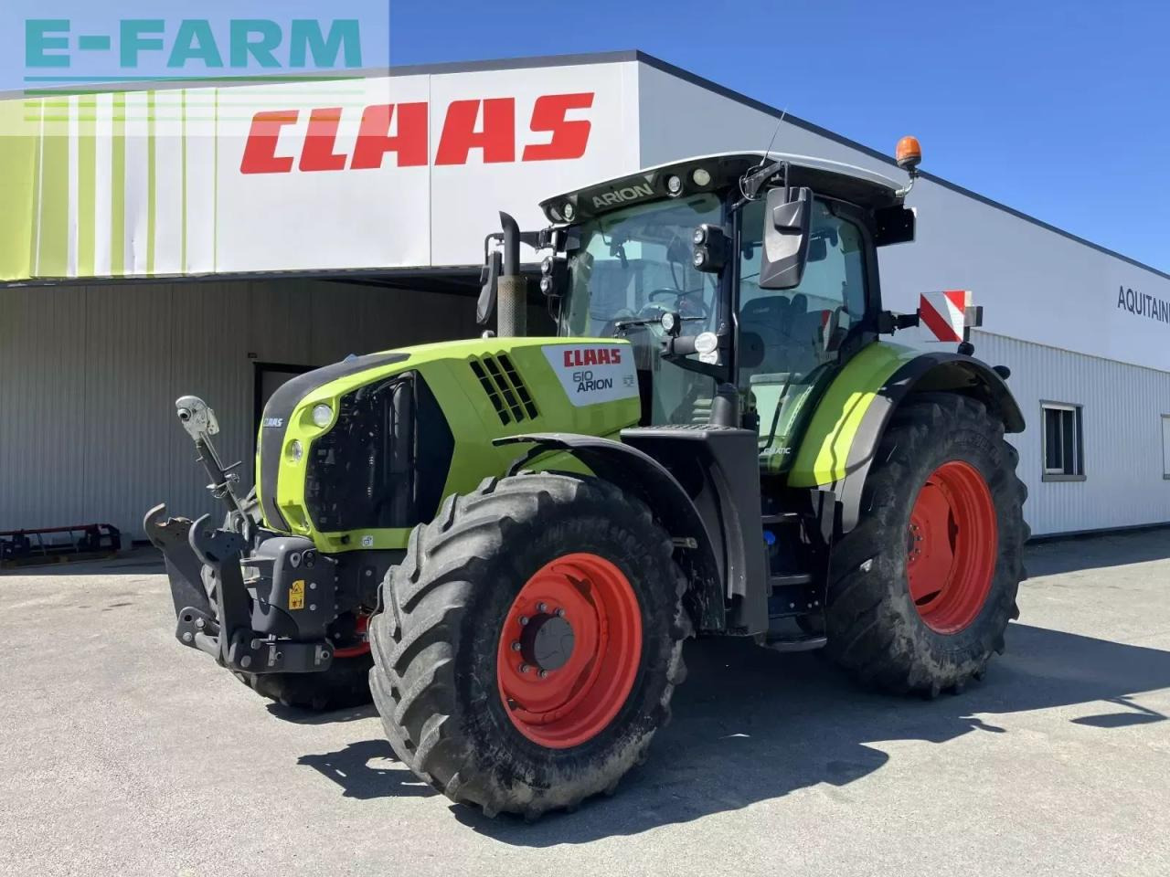 CLAAS arion 610 c-matic + s10 - Трактор: снимка 1 CLAAS arion 610 c-matic + s10 - Трактор: снимка 1