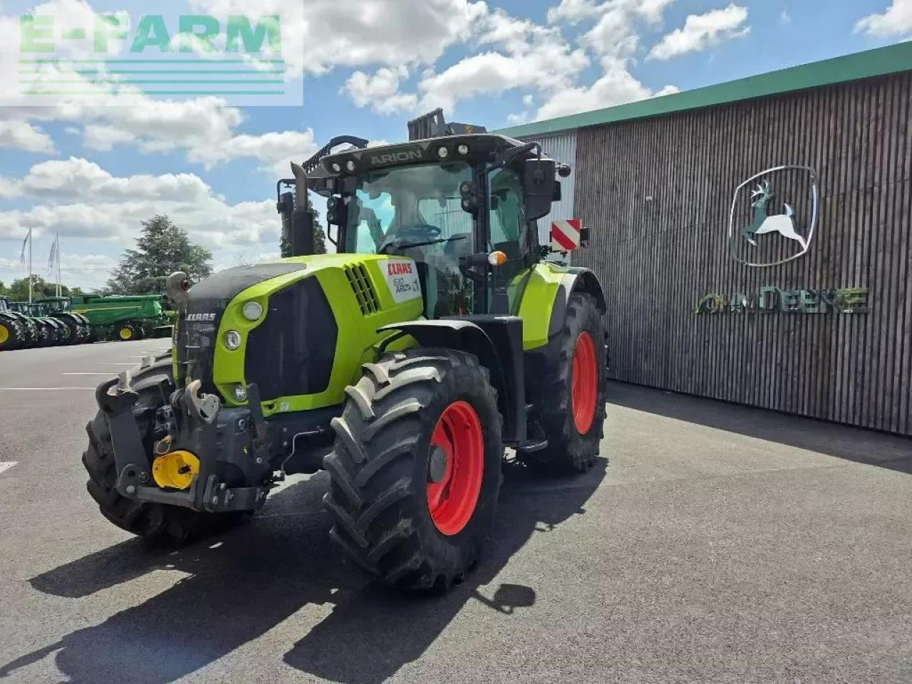 Трактор CLAAS arion 630 cebis CEBIS: снимка 1