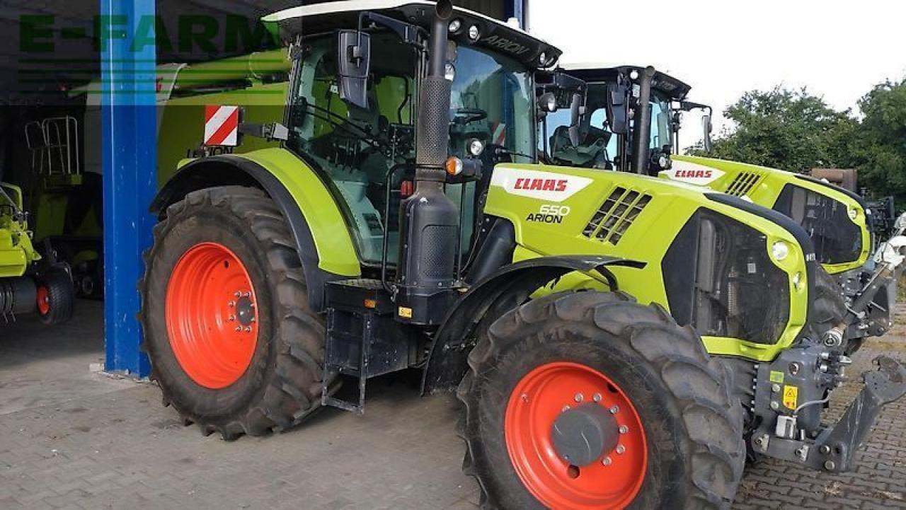 CLAAS arion 650 - Трактор: снимка 1 CLAAS arion 650 - Трактор: снимка 1