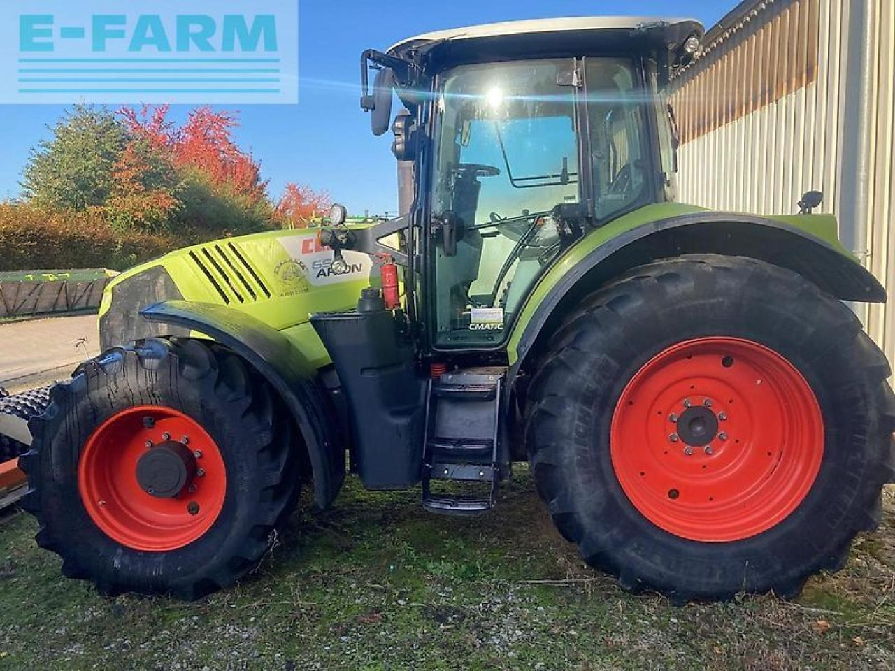 CLAAS arion 650 cmatic CMATIC - Трактор: снимка 1 CLAAS arion 650 cmatic CMATIC - Трактор: снимка 1