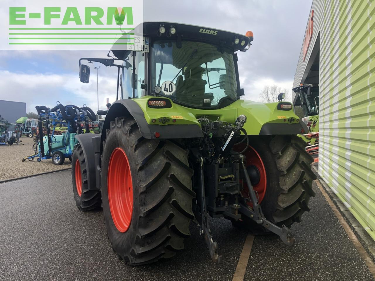 CLAAS arion 650 cmatic (a37/400) - Трактор: снимка 3 CLAAS arion 650 cmatic (a37/400) - Трактор: снимка 3